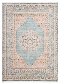 Carpette Zarita bleue 6 pi 7 po x 9 pi 6 po