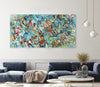 "Lignes 2" Giant Art 72x36 Wall Art