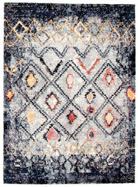 Carpette Makondo Classic bleu - 8 pi 0 pox 10 pi 0 po