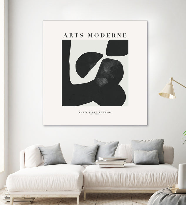 Œuvre d’art murale Giant Art « Art Moderne » 54 x 54