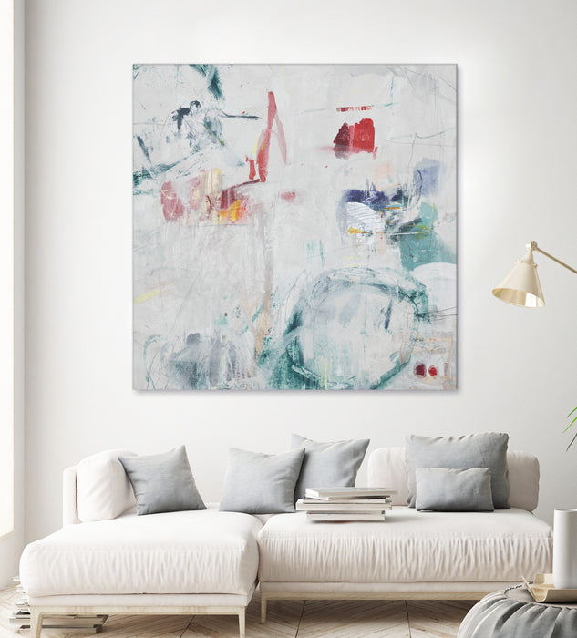 Œuvre d’art murale Giant Art « Lullaby Wishes Ii » 54 x 54