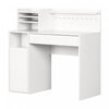Table d’artisanat Crea avec crédence - blanc solide