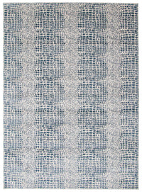 Carpette Kecia bleu marine/crème 6 pi 7 po x 9 pi 6 po