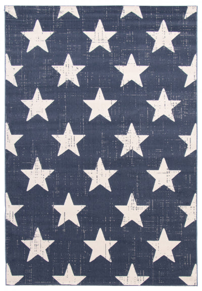 Ira Navy 5'3" x 7'7" Area Rug