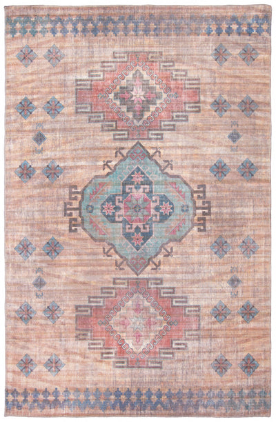 Kashkuli Light Orange Rug 7'10" X 10'0" Area Rug