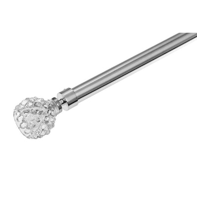 25/28mm Drape Pole Set Sigma - Nickel|Ensemble de tringles à rideaux Sigma de 25 à 28 mm - couleur nickel