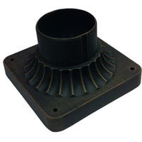 Fixation de base pour lampadaire II Classico noire