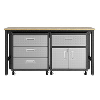  Table de travail et armoire mobile Fortress 5.0 pour le garage 