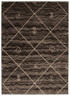 Tapis Grande Marron / Ivoire 6pi 7 po X 9pi 6po