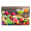 Napperon en plastique avec une image de cocktails aux fruits  - ensemble de 12