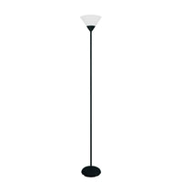 Lampe à pied torchère Elegant Designs à 1 ampoule avec pied mince