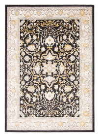 Carpette Legacy noire lavable à la machine - 5 pi 0 po x 7 pi 0 po