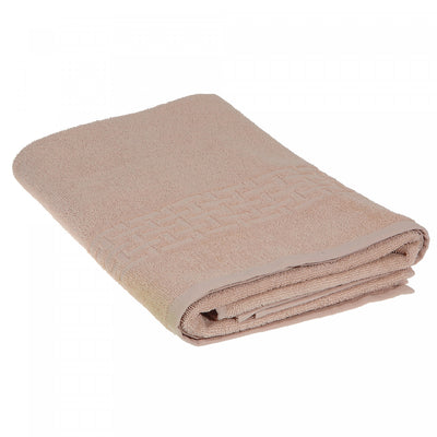 Basketweave Bath Towel 27 x 50 Taupe - Set of 2 Towels|Serviette de bain nattée taupe 27 x 50 - ensemble de 2 serviettes