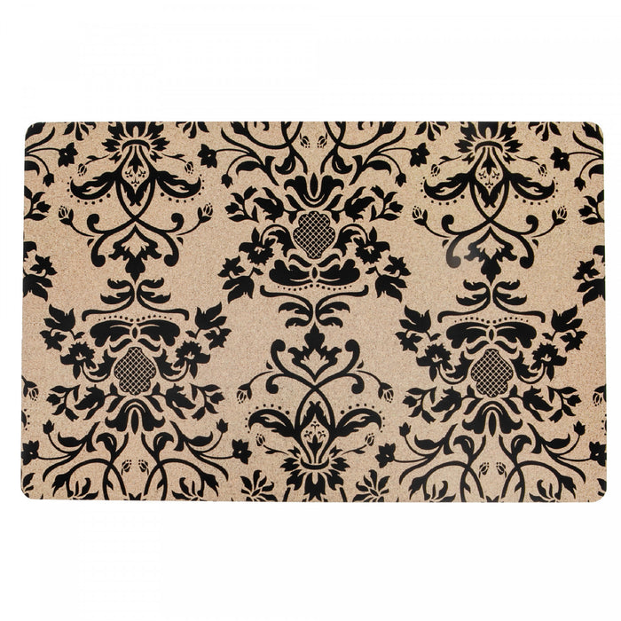 Napperon à motif floral baroque - ensemble de 12