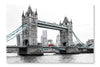  London Tower Bridge 24 po x 36 po : Cadre d'art mural et panneau de tissu
