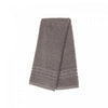 Essuie-mains natté gris clair 16 x 27 - ensemble de 6 serviettes