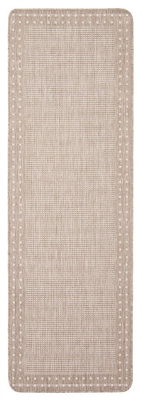 Carpette Clementine brun clair - 2 pi 2 po x 6 pi 7 po