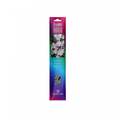 Esscents Stick Jasmine - Set of 8 Incense Sticks|Bâtons à arôme de jasmin d’Esscents - ensemble de 8 paquets de bâtons d’encens