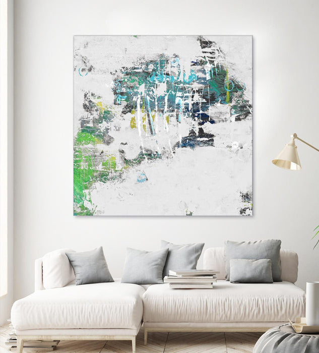 Œuvre d’art murale Giant Art « Cool Kids I » 72 x 72