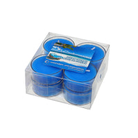 Paquet de 8 bougies chauffe-plats parfumées à arôme de rêves de l’océan - ensemble de 2 paquets de bougies
