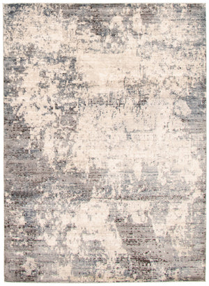 Carpette Octavian Abstract ivoire - 6 pi 7 pox 9 pi 6 po
