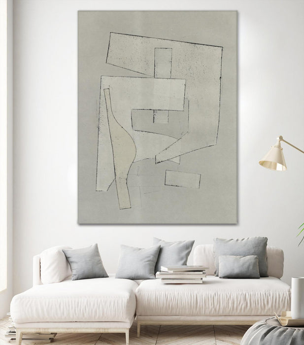 Œuvre d’art murale Giant Art « Alchemy Iii » 72 x 54
