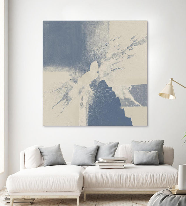 Œuvre d’art murale Giant Art « Cool Fury I » 54 x 54