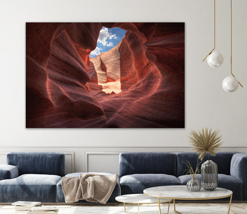 Œuvre d’art murale Giant Art « Antelope Canyon » 72 x 48
