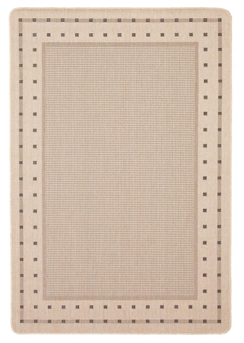Carpette Clementine crème - 4 pi 4 po x 6 pi 5 po