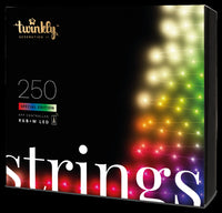 Guirlande lumineuse à DEL Twinkly génération II édition spéciale à 250 lumières multicolores
