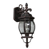 Applique murale IV Classico noire à 1 ampoule pour l'extérieur