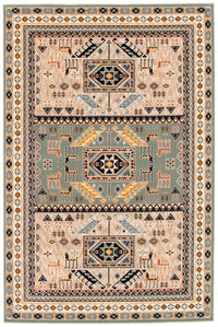 Carpette Quincy bleu sarcelle - 7 pi 10 po x 10 pi 2 po 