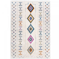 Carpette Lola à motifs de diamants 8 x 11