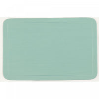 Napperon en plastique bleu clair - ensemble de 12