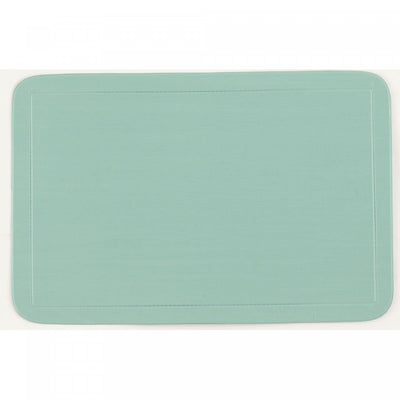 Plastic Placemat Light Blue - Set of 12|Napperon en plastique bleu clair - ensemble de 12