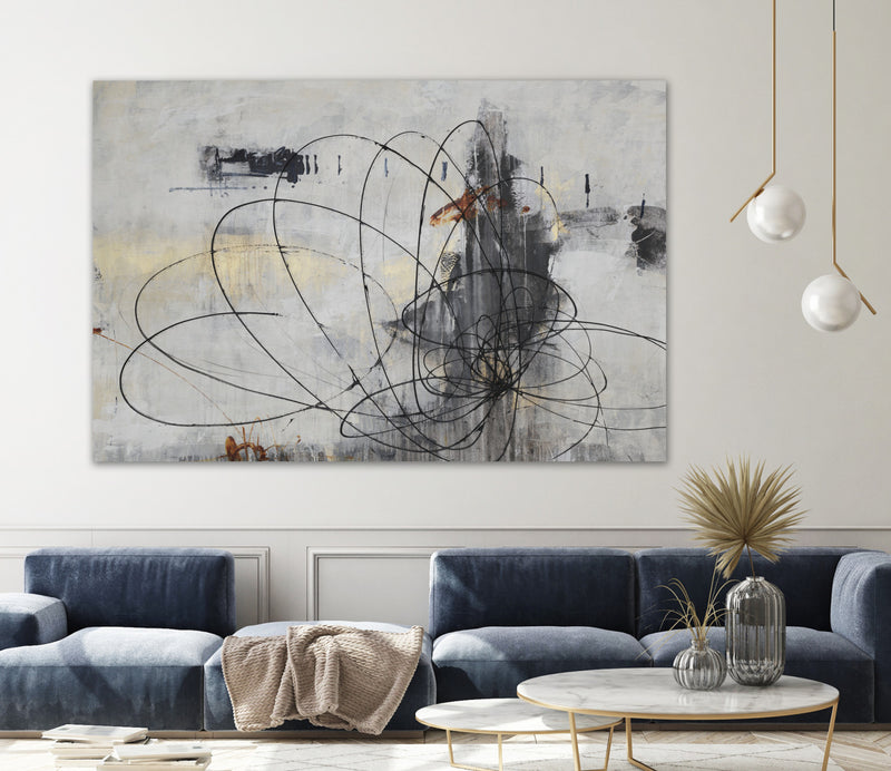 Œuvre d’art murale Giant Art « Mess With The Mind Ii » 72 x 48