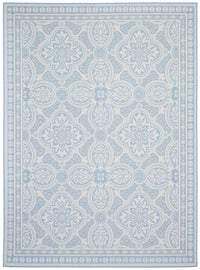 Carpette Neisha Traditional bleu clair 6 pi 7 po x 9 pi 6 po