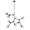 Lustre I Organic à 8 ampoules