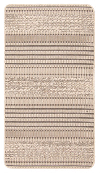 Carpette Wileen brun clair - 2 pi 2 po x 3 pi 11 po