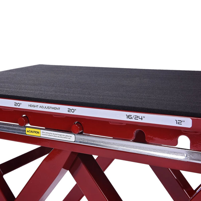 Appareil pliométrique Plyo Box de Stamina à hauteur réglable