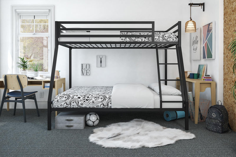 Lits superposés DHP de qualité supérieure avec lit simple au-dessus du lit double