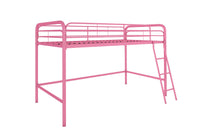  Lit mezzanine Cora Atwater Living en métal pour jeunes - rose 