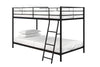 Lits simples superposés Bloor de Atwater Living Dorel Home pour petit espace - noir