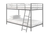 Lits simples superposés Bloor de Atwater Living Dorel Home pour petit espace - argenté