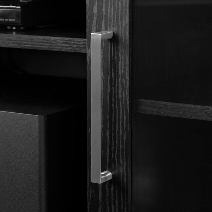 Meuble pour téléviseur Adrian de 70 po - chêne noir