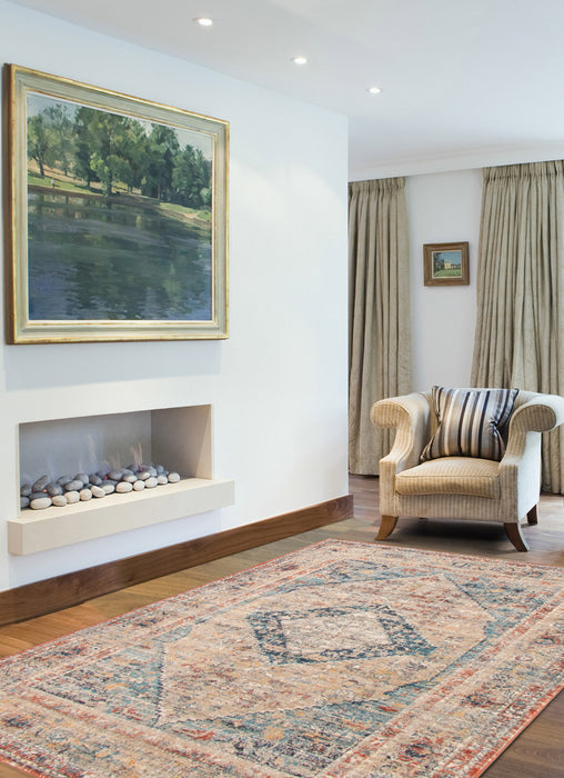 Carpette Bolivar Bijar Multi couleur - 6 pi 7 pox 8 pi 6 po