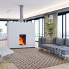 Ranger Taupe/grey Rug 3'11" X 5'11" Area Rug