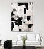 "Night Peace Abstract" Giant Art 72x54 Wall Art
