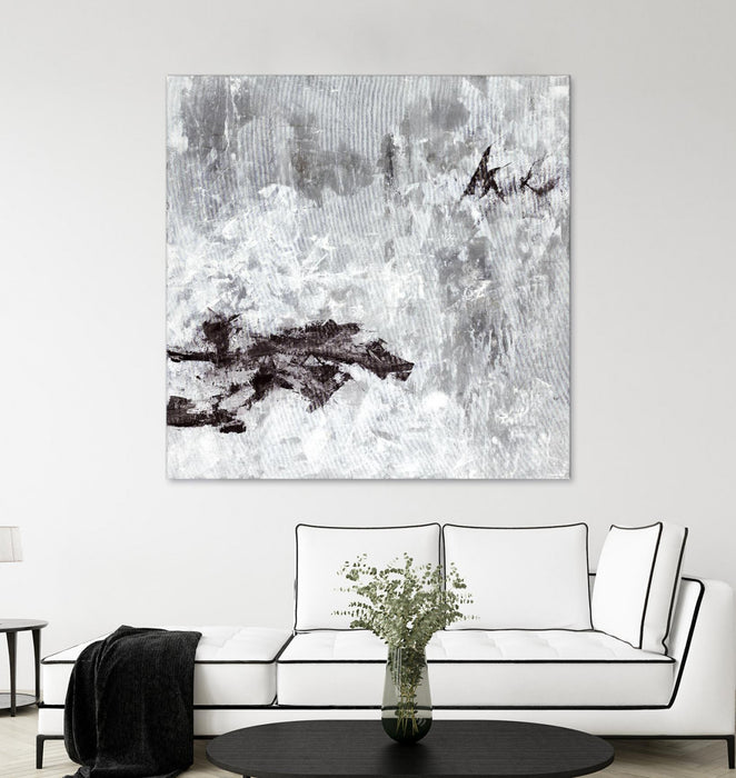 Œuvre d’art murale Giant Art « Half Beat » 54 x 54