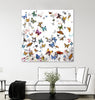 "Papillon" Giant Art 54x54 Wall Art